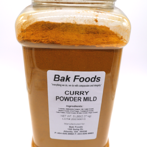 Curry Powder Jamaican Style 5lb Tub