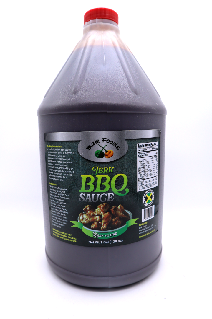 BAK Foods Jerk BBQ Sauce 1 Gallon