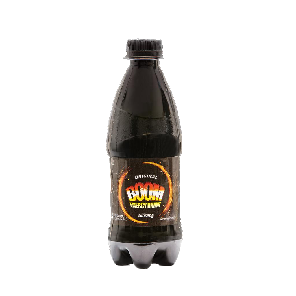 Original Boom Energy Drink 24x16oz Ginseng