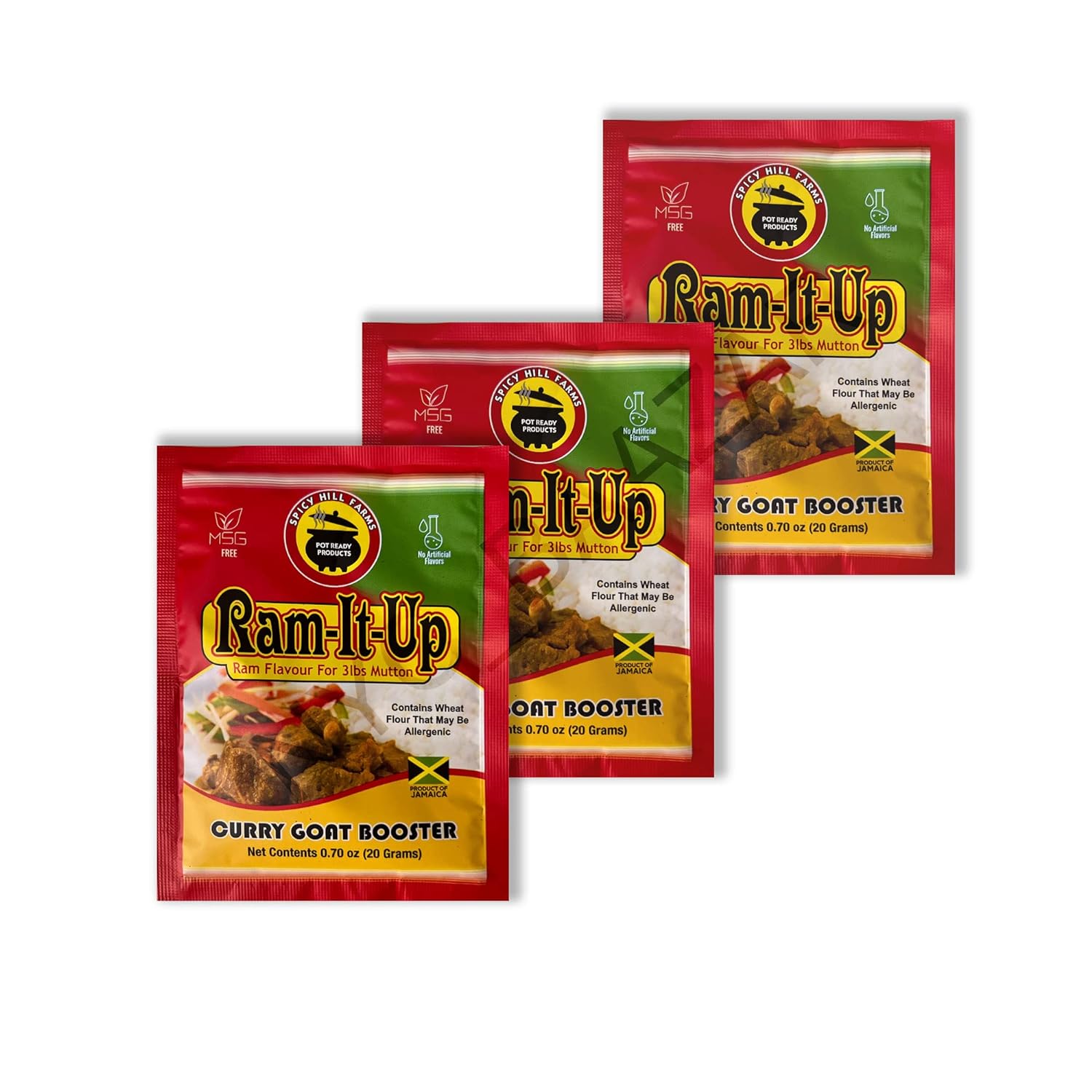 Ram it up Curry Seasoning (Case 4-box)