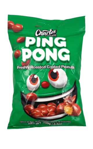 Ping Pong Chocolate Covered Peanuts 12 Bags