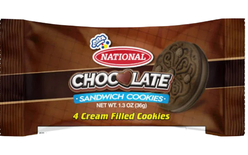 National Chocolate Sandwich Cookie 40x36g