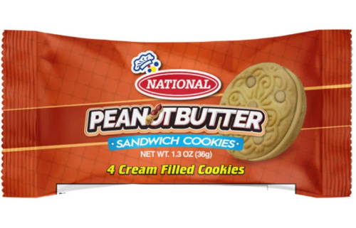 National Peanut Butter Sandwich Cookie 40x36g