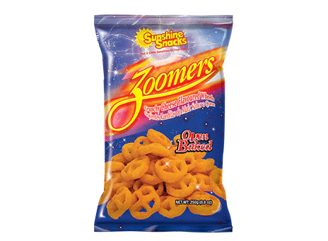 Zoomers Crunchy Cheese Wheels 48x32g