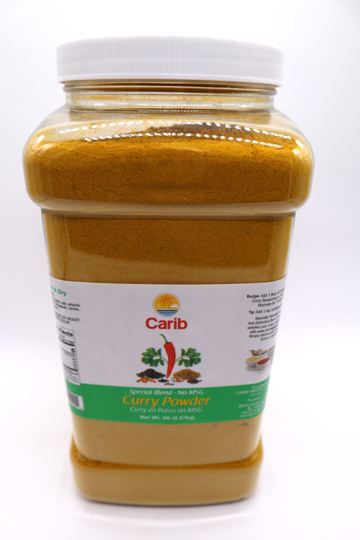 Carib Curry Powder 5lb Tub