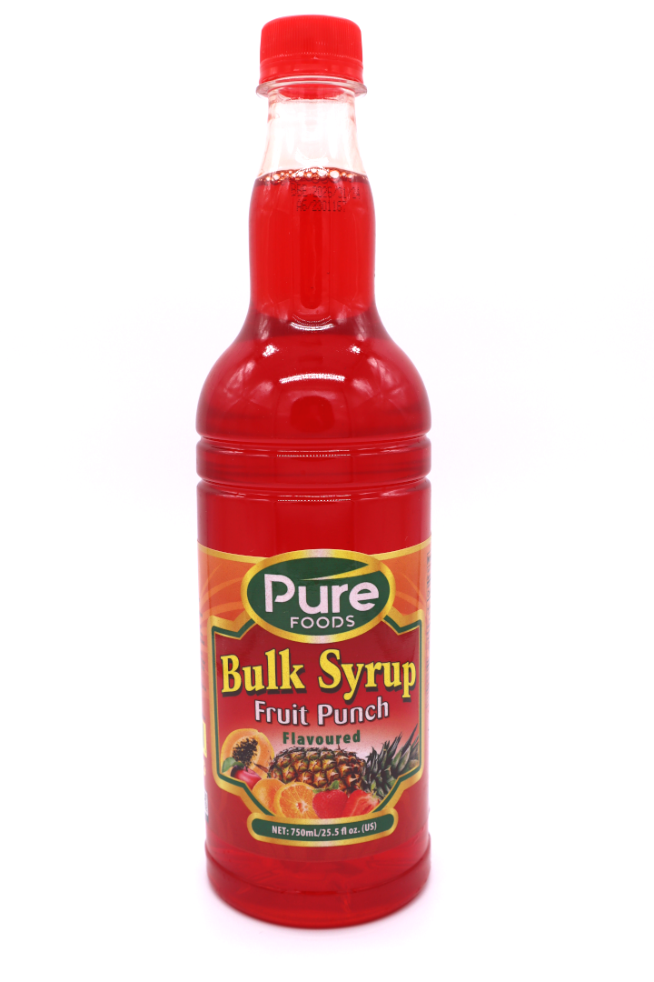 Pure Fruit Punch Syrup 26oz Case 12 bottles